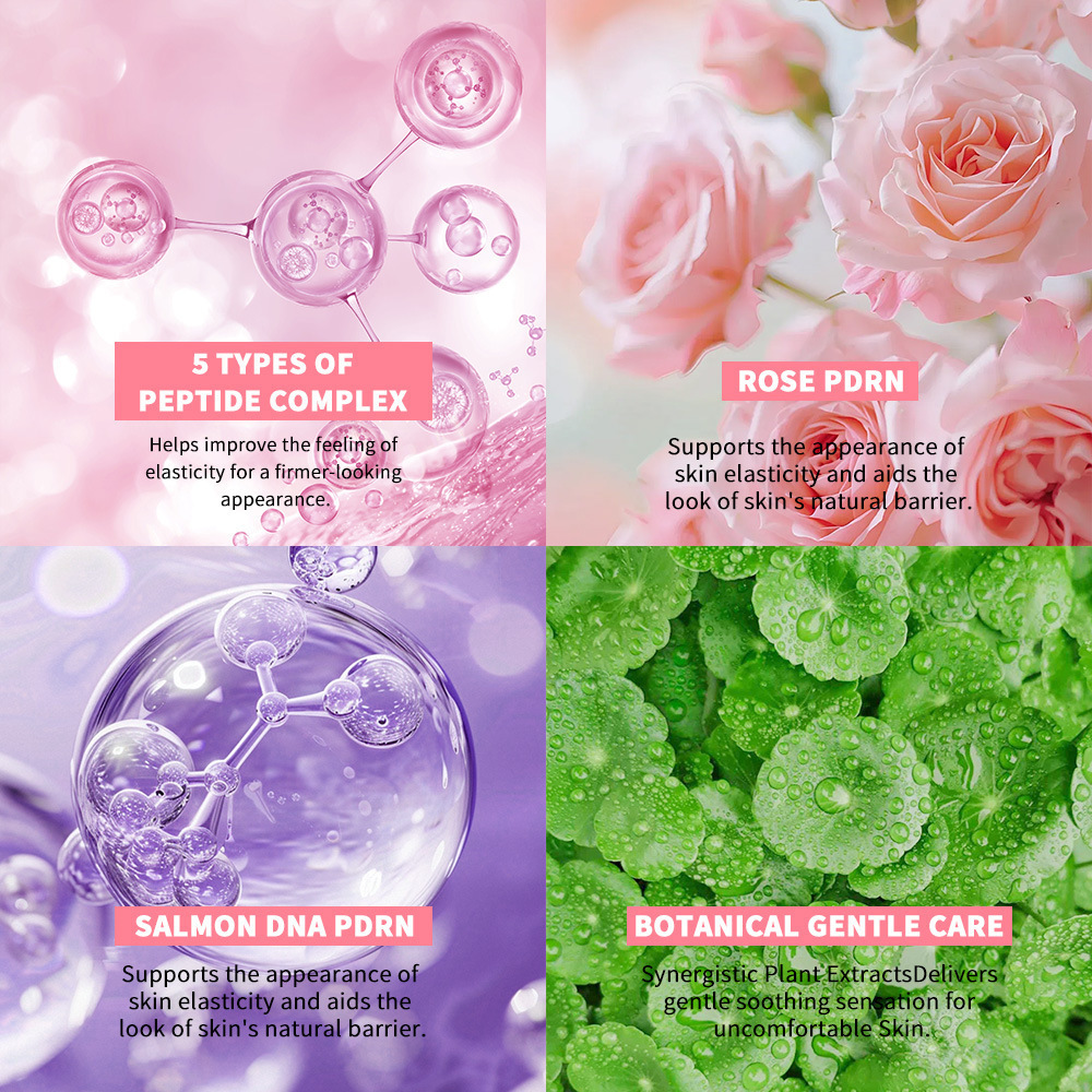 Pink Peptide Serum Moisturizing And Hydrating Facial Serum - Image 2