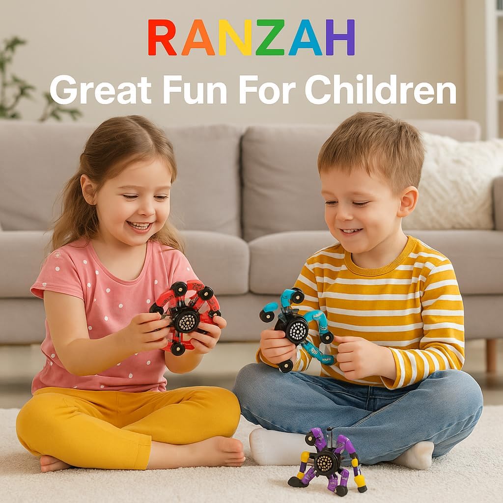 Sensory Mechanical Gyro Fidget Spinner Toy Adhd Transformable Robot Fingertip Toy for Kids Adults Fun Creative Gift Travel - Image 5